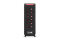 Ein RFID-Lesegerät mit Zahlentastatur und der Aufschrift "HID".