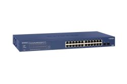 24-Port Gigabit Smart Managed Switch, PoE+, 380W, 2xSFP