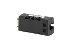 Adapter mit einem HDMI-Stecker und einem Ethernet-Anschluss.