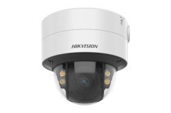 Netzwerk Fix Dome, 24h Farbe, 2688x1520@30fps, 3,6-9mm, Weißlicht, Alarm/Audio, IP67