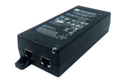 PoE Midspan, 1 Port, IEEE802.3at, Gigabit, 30W, C14, 100-240VAC