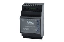 Elektronisches Gerät mit der Aufschrift "AMG" und technischen Spezifikationen auf der Vorderseite.