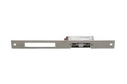 Einbau-Elektro-Türöffner mit langer Metallplatte.
