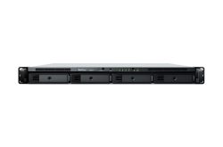 Network Attached Storage, 4-Bay, 19" 1RU, 2GB RAM, redundantes Netzteil