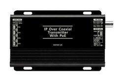 4-Kanal-IP Transmitter PoE über Koax, Sender, Reichweite 500m