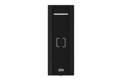 Schwarzes rechteckiges Gerät mit einem Symbol und dem Logo "2N" unten.