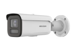 Netzwerk Bullet Kamera, 4MP, Tag/Nacht, 2,8-12mm, Audio, Weißlicht, Infrarot, Alarm