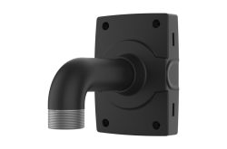 Wandhalterung, schwarz, mit 1,5"-NPS-Gewinde