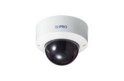 Netzwerk Dome S-Serie, 8MP@30fps, 4,3-8,6mm AI, IK10, IR, smoked, in