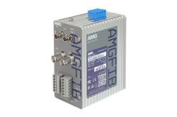 Dual Industrieller 1-Kanal CVI/TVI/AHD/CVBS Video Empfänger 2x Kontakt in Videorichtung, 1x in Return, Multimode 1 km, 1 Faser, 1550nm