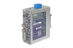 Industrieller 2-Kanal CVI/TVI/AHD/CVBS Video Transmitter, 2x Kontakt in Videorichtung, 1x in Return, Singlemode 20km, 1 Faser, 1310nm