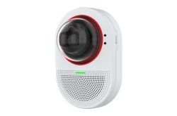 1/2,7" Netzwerk Dome, Fix, Audiovisuelle All in One Überwachungskamera