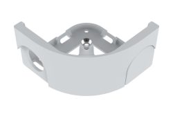 Top Box, über Eck montierbar, für AXIS P9117-PV, mit Kabelführung
