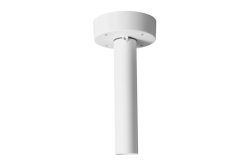 Halter für die Installation einer DDZ5230 DN Outdoor-Kamera an Decken, innenliegende Kabelführung, Länge 25 cm pulverbeschichtet, weiß