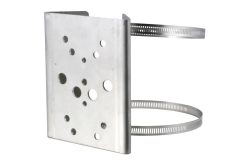 Mastkonsole für 2 Raytec LED Scheinwerfer Raymax, Raylux, Fusion, Vario, Ø 50-170mm