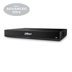 Schwarzer Rekorder von Dahua mit der Aufschrift "HDCVI Advanced Ultra" im oberen linken Bildbereich.