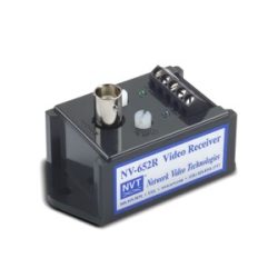 Videoempfänger NV-652R von Network Video Technologies mit Anschlussstecker auf der Oberseite.