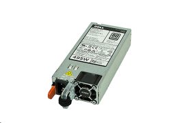 Ein 495-Watt-Netzteil von Dell mit Kühlventilator und Anschlüssen, erkennbar an den aufgedruckten technischen Spezifikationen und dem silbernen Gehäuse.