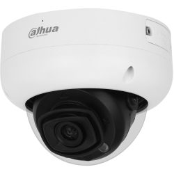 Weiß-schwarze Dome-Sicherheitskamera von Dahua Technology.