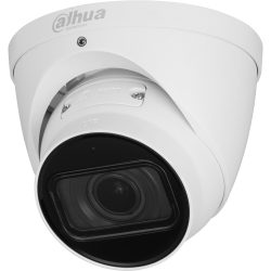 Sicherheitskamera von Dahua Technology in einem weißen Gehäuse.